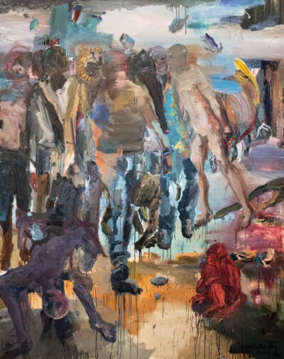 Öl auf Leinwand 200 x 140 cm ART APPLETREE Galerie - Künstler - GERARD WASKIEVITZ