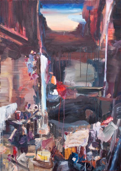 Öl auf Leinwand 140 cm x 100 cm ART APPLETREE Galerie - Künstler - GERARD WASKIEVITZ