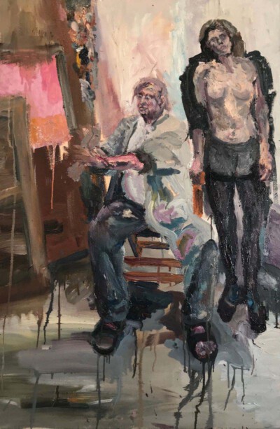 Öl auf Leinwand 120 cm x 80 cm ART APPLETREE Galerie - Künstler - GERARD WASKIEVITZ