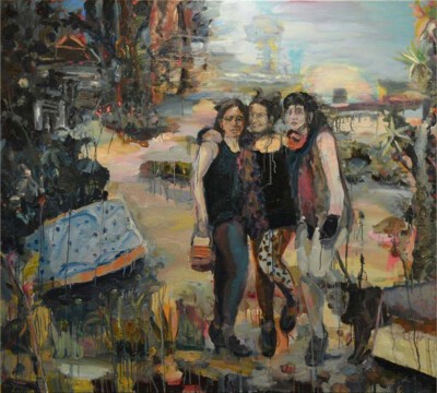 Öl auf Leinwand 200 cm x 180 cm ART APPLETREE Galerie - Künstler - GERARD WASKIEVITZ