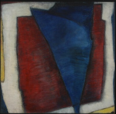 83 x 85 cm, Öl auf Holz, 1964
