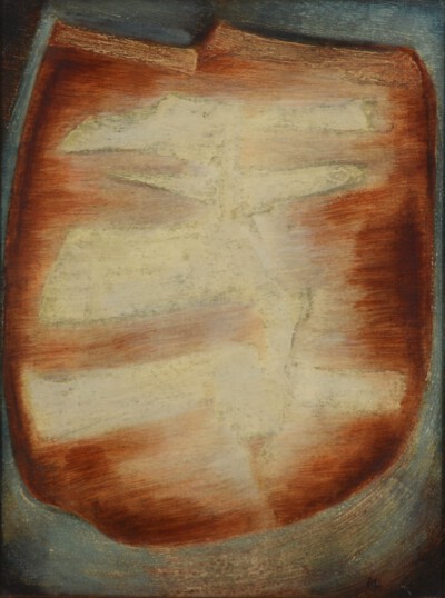 83 x 62 cm, Öl auf Holz, 1966